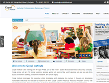 Tablet Screenshot of copalinstitute.com